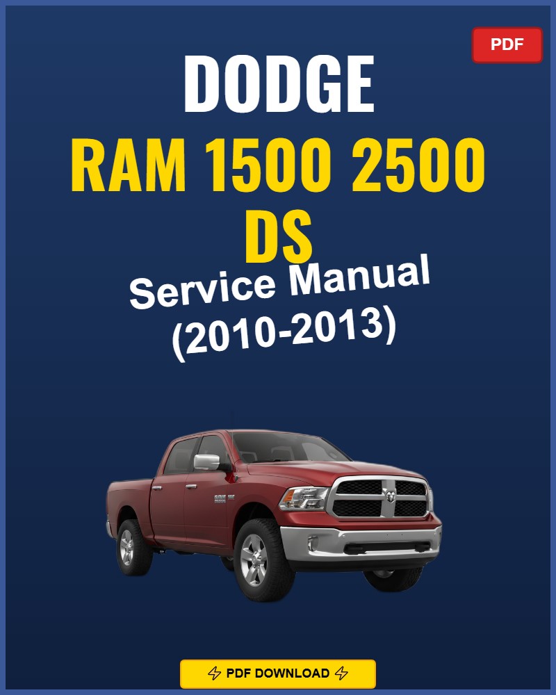 Dodge Ram 1500 2500 DS 2010 Repair Workshop Manual | 2010