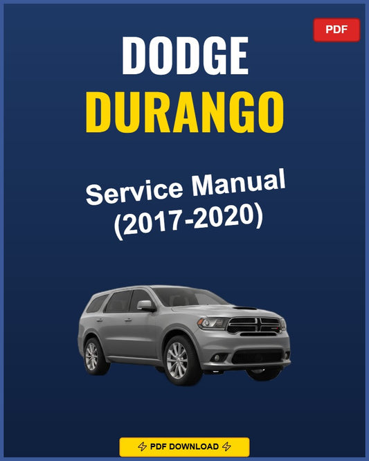 Dodge Durango 2017-2020 Repair Workshop Manual | 2017 2018 2019 2020