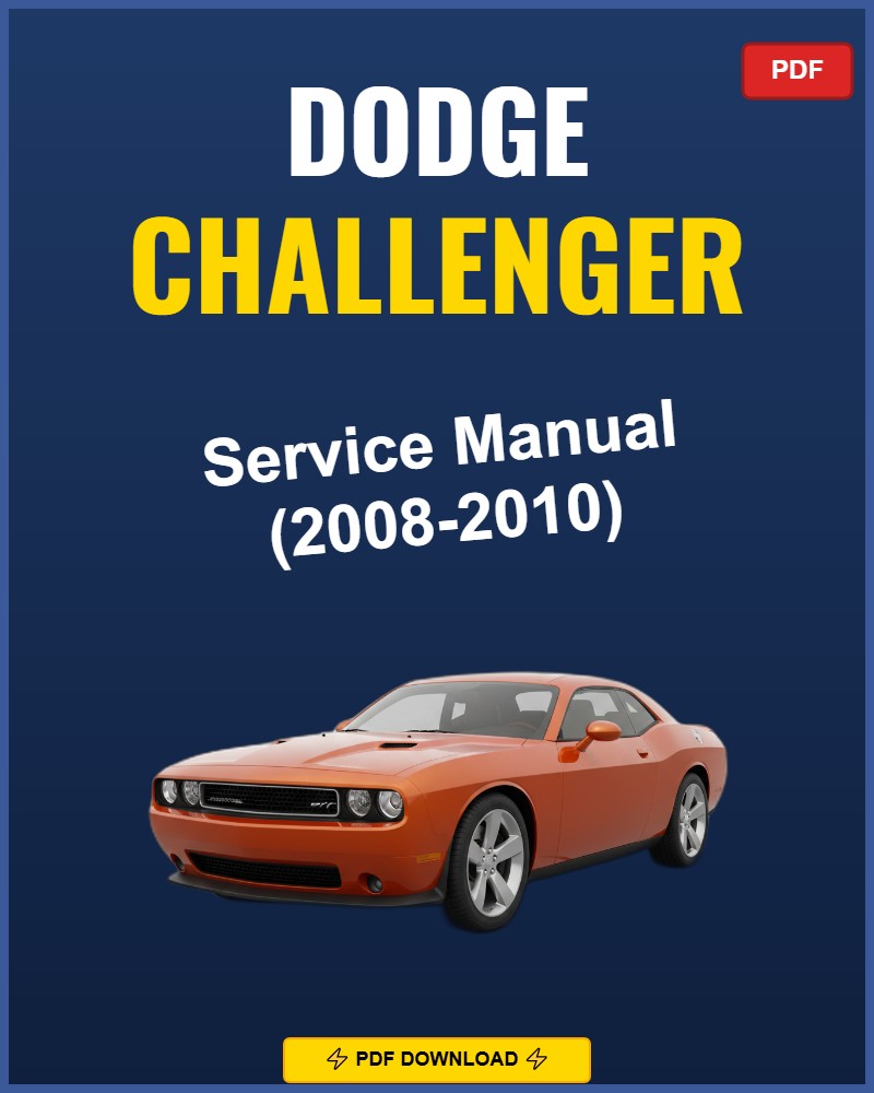 Dodge Challenger 2008-2010 Repair Workshop Manual | 2008 2009 2010