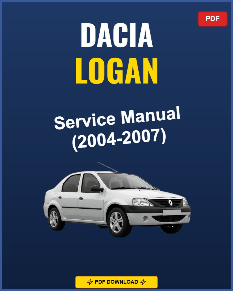 Dacia Logan 2004 Repair Workshop Manual | 2004