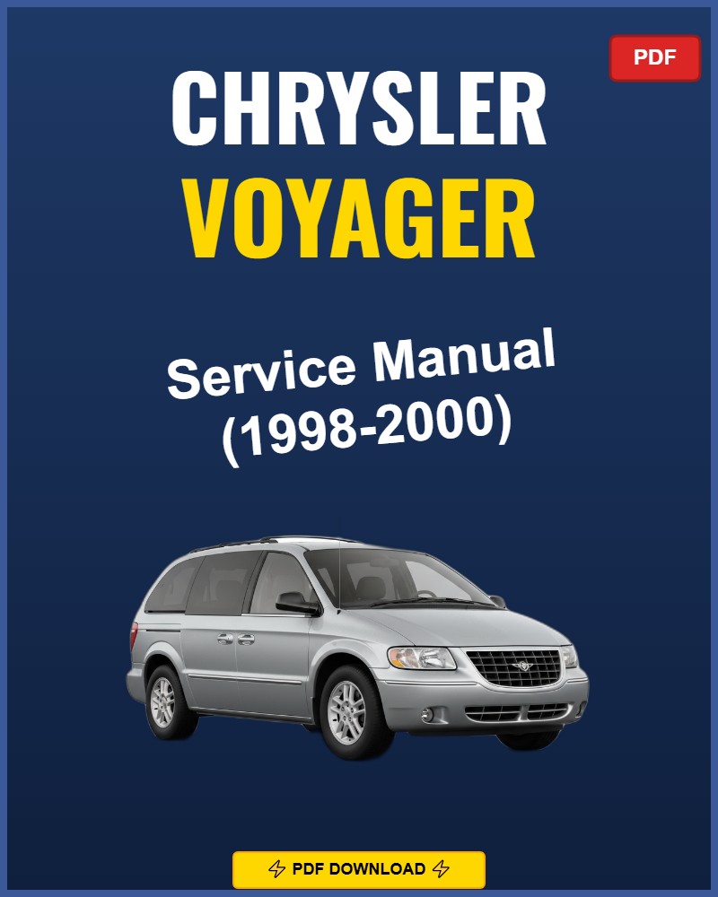 Chrysler Voyager 1998-2000 Repair Workshop Manual | 1998 1999 2000