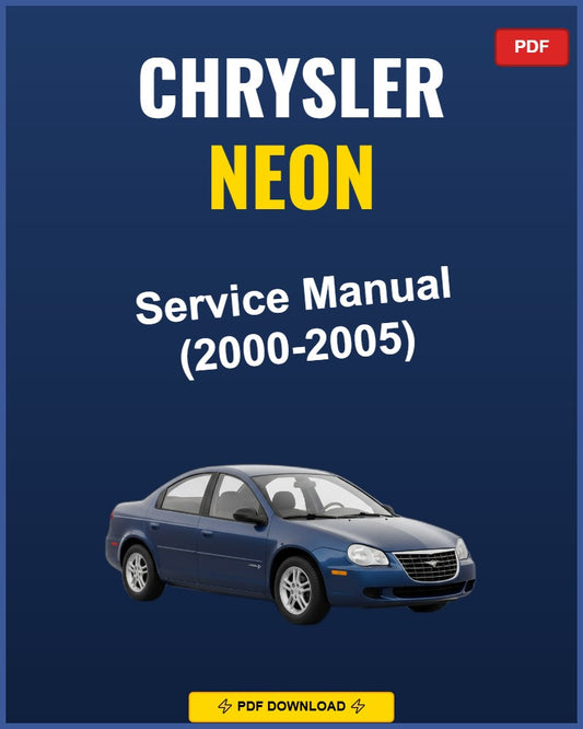 Chrysler Neon 2000-2005 Repair Workshop Manual | 2000 2001 2002 2003 2004