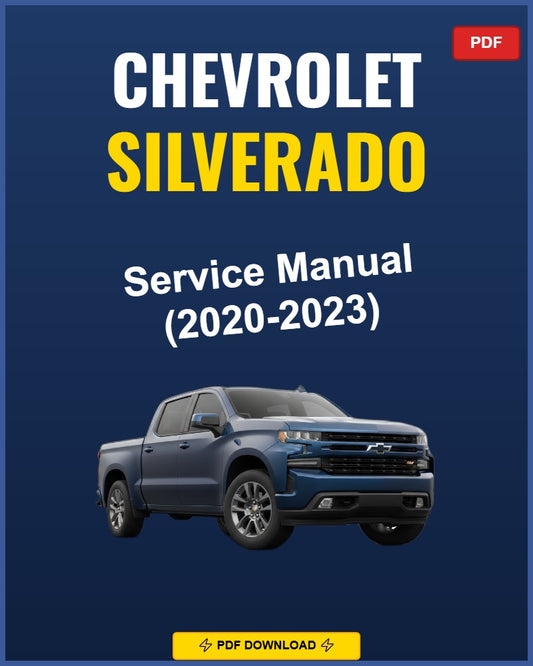 Chevrolet Silverado 2020-2023 Repair Workshop Manual | 2020 2021 2022 2023