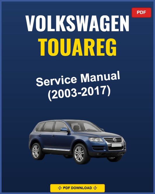 Volkswagen Touareg 2003-2017 Repair Workshop Manual | 2003 2004 2005 2006 20