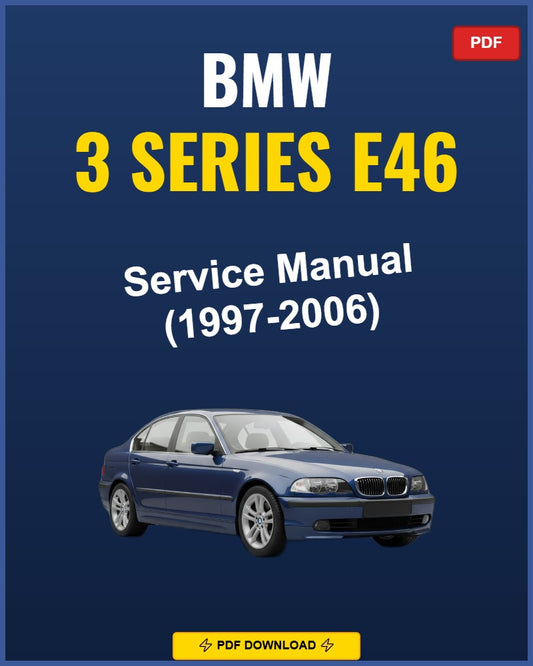 BMW 3 Series E46 1997-2006 Repair Workshop Manual | 1997 1998 1999 2000