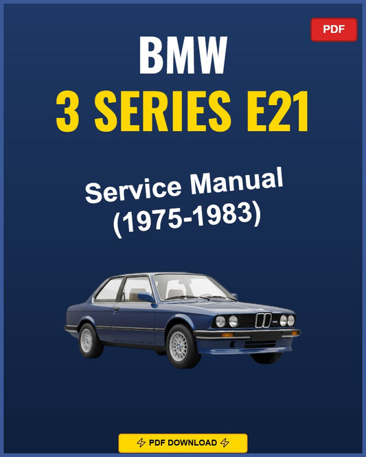 BMW 3 Series E21 1975-1983 Repair Workshop Manual | 1975 1976 1977 1978 1979