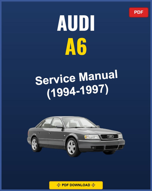 Audi A6 1994-1997 Repair Workshop Manual | 1994 1995 1996 1997