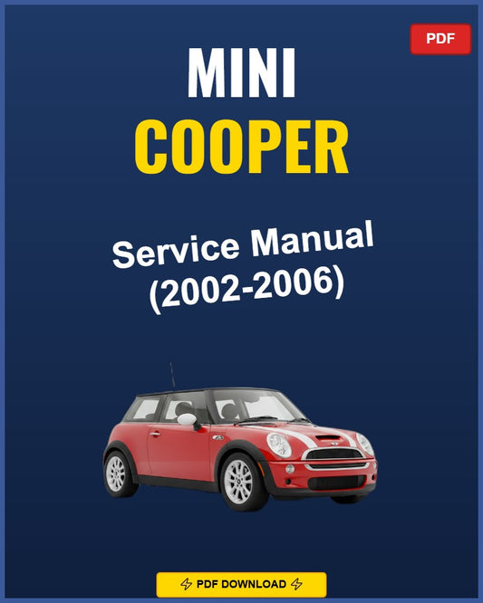 Mini Cooper 2002-2006 Repair Workshop Manual | 2002 2003 2004 2005 2006