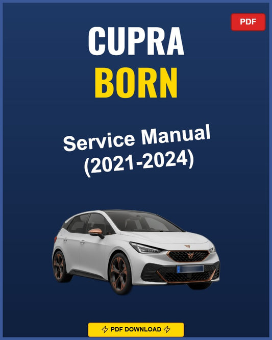Cupra Born 2021 Repair Workshop Manual | 2021