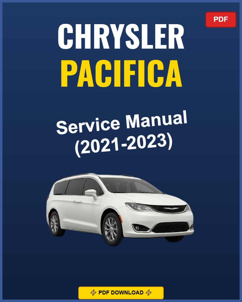 Chrysler Pacifica 2021-2023 Repair Workshop Manual | 2021 2022 2023