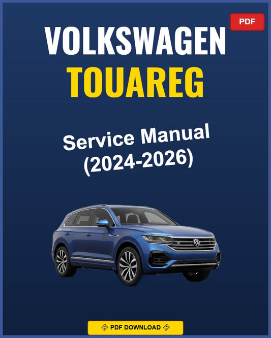 Volkswagen Touareg 2024-2026 Repair Workshop Manual | 2024 2025 2026