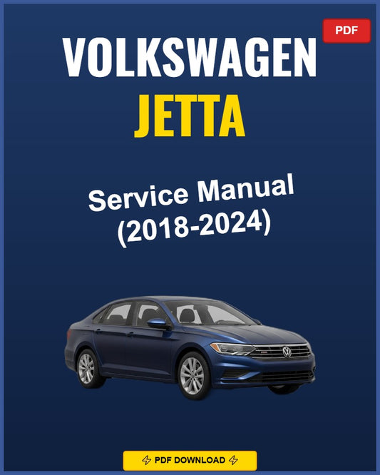Volkswagen Jetta 2018-2024 Repair Workshop Manual | 2018 2019 2020 2021 2022
