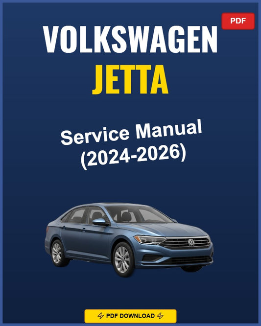 Volkswagen Jetta 2024-2026 Repair Workshop Manual | 2024 2025