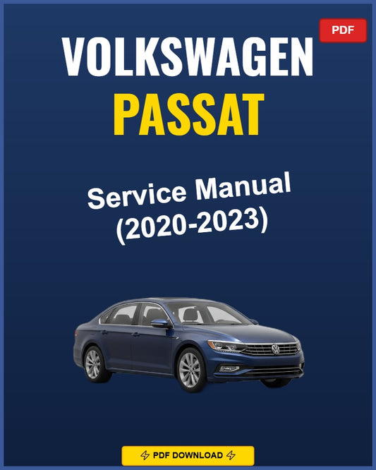 Volkswagen Passat 2020-2023 Repair Workshop Manual | 2020 2021 2022 2023