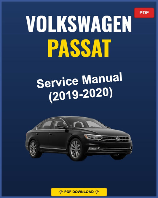 Volkswagen Passat 2019-2020 Repair Workshop Manual | 2019 2020