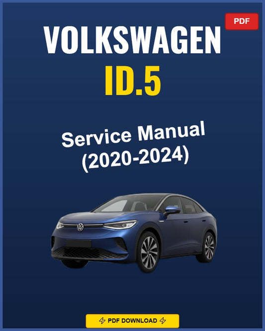Volkswagen Id.5 2020-2024 Repair Workshop Manual | 2020 2021 2022 2023