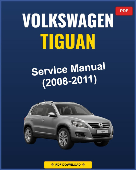 Volkswagen Tiguan 2008 Repair Workshop Manual | 2008