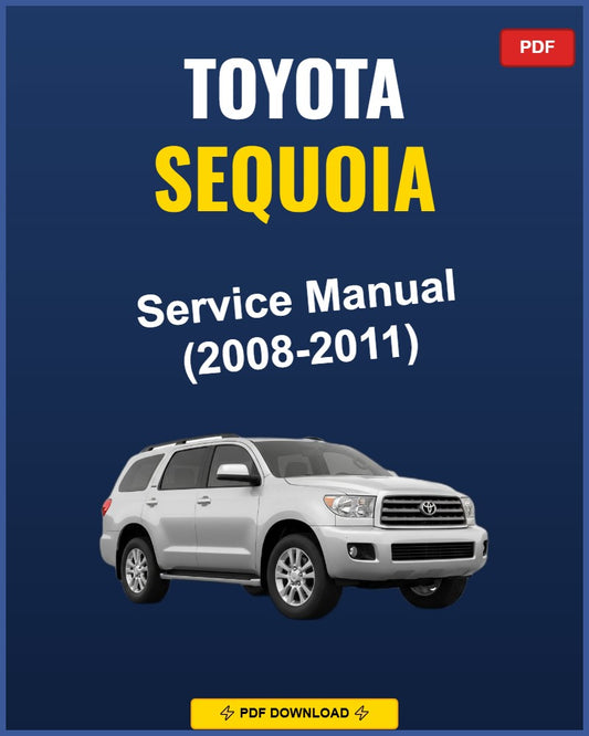 Toyota Sequoia 2008 Repair Workshop Manual | 2008