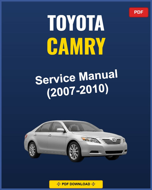 Toyota Camry 2007 Repair Workshop Manual | 2007