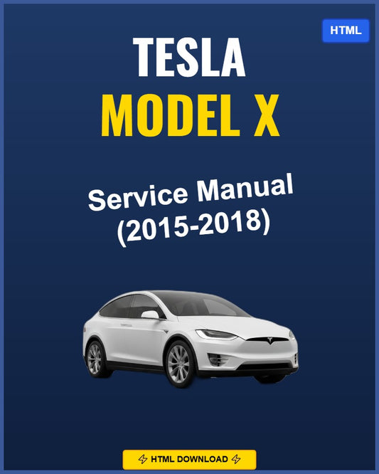 Tesla Model X 2015 Repair Workshop Manual | 2015