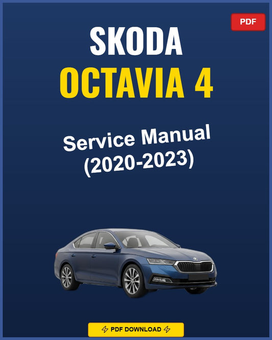 Skoda Octavia 4 2020-2023 Repair Workshop Manual | 2020 2021 2022 2023