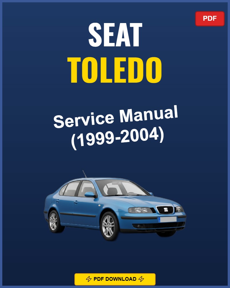 Seat Toledo 1999-2004 Repair Workshop Manual | 1999 2000 2001 2002 2003