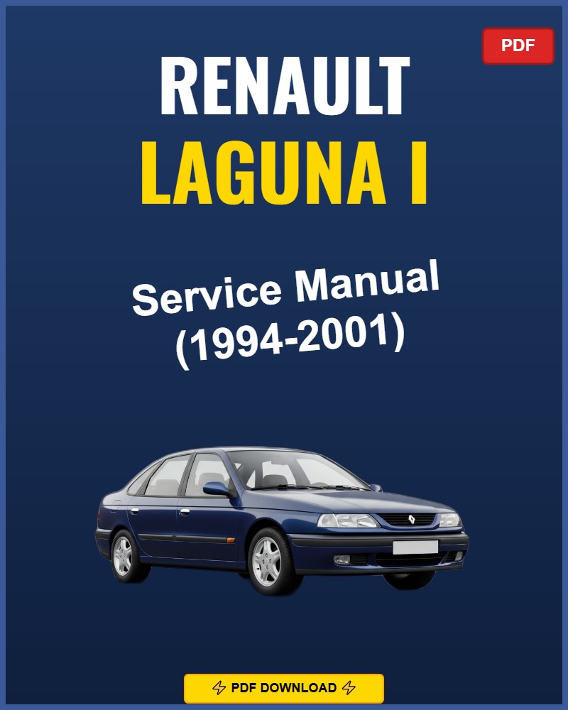 Renault Laguna I 1994-2001 Repair Workshop Manual | 1994 1995 1996 1997 1998