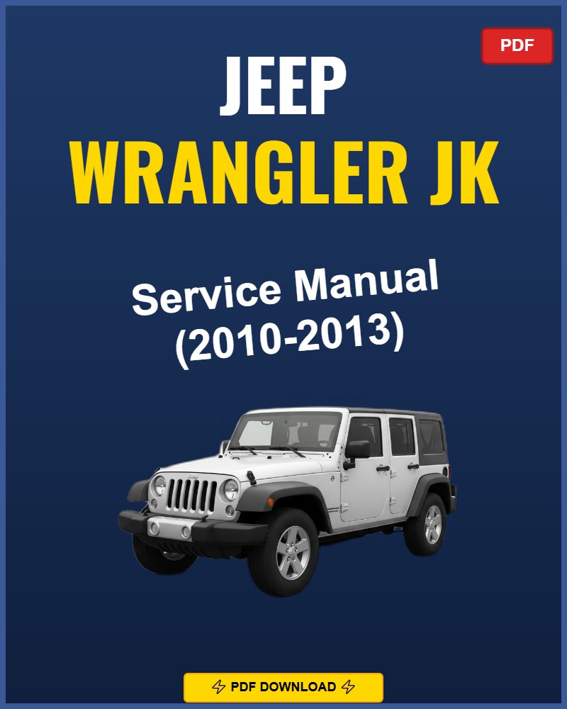 Jeep Wrangler Jk 2010-2010 Repair Workshop Manual | 2010