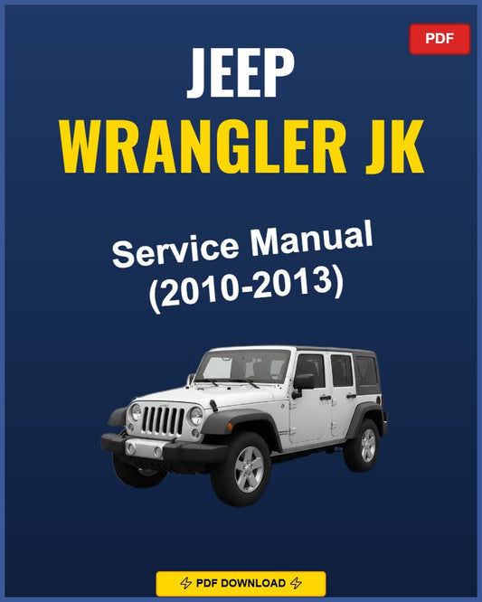 Jeep Wrangler Jk 2010-2010 Repair Workshop Manual | 2010