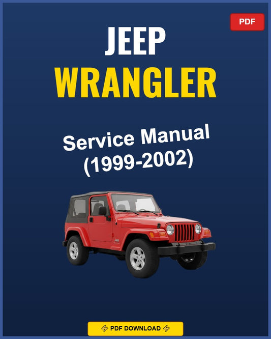 Jeep Wrangler 1999 Repair Workshop Manual | 1999