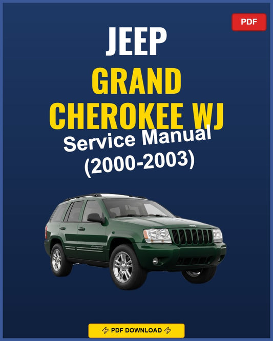 Jeep Grand Cherokee WJ 2000 Repair Workshop Manual | 2000