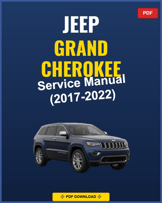 Jeep Grand Cherokee 2017-2022 Repair Workshop Manual | 2017 2018 2019 2020