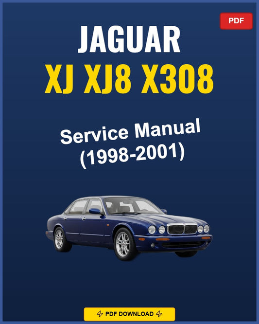 Jaguar XJ XJ8 X308 1998 Repair Workshop Manual | 1998