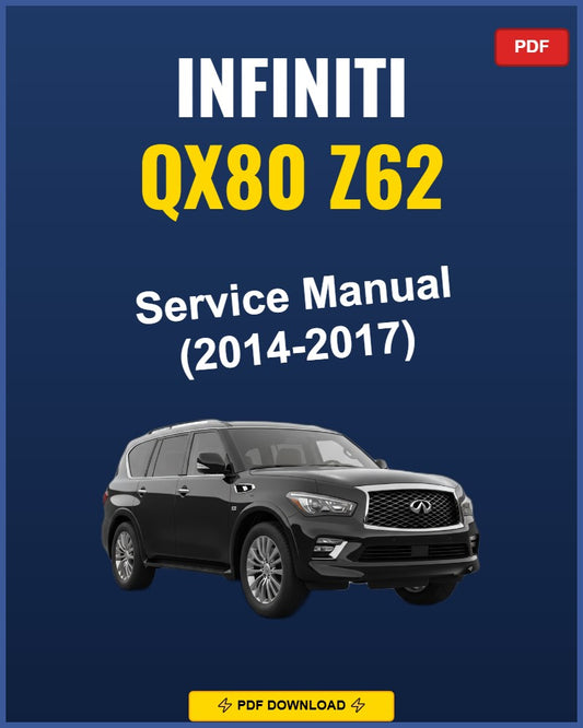 Infiniti Qx80 Z62 2014 Repair Workshop Manual | 2014