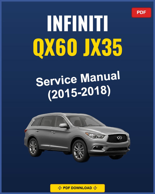 Infiniti Qx60 Jx35 2015 Repair Workshop Manual | 2015