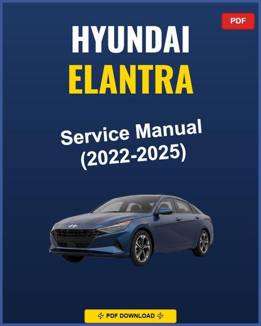 Hyundai Elantra 2022 Repair Workshop Manual | 2022