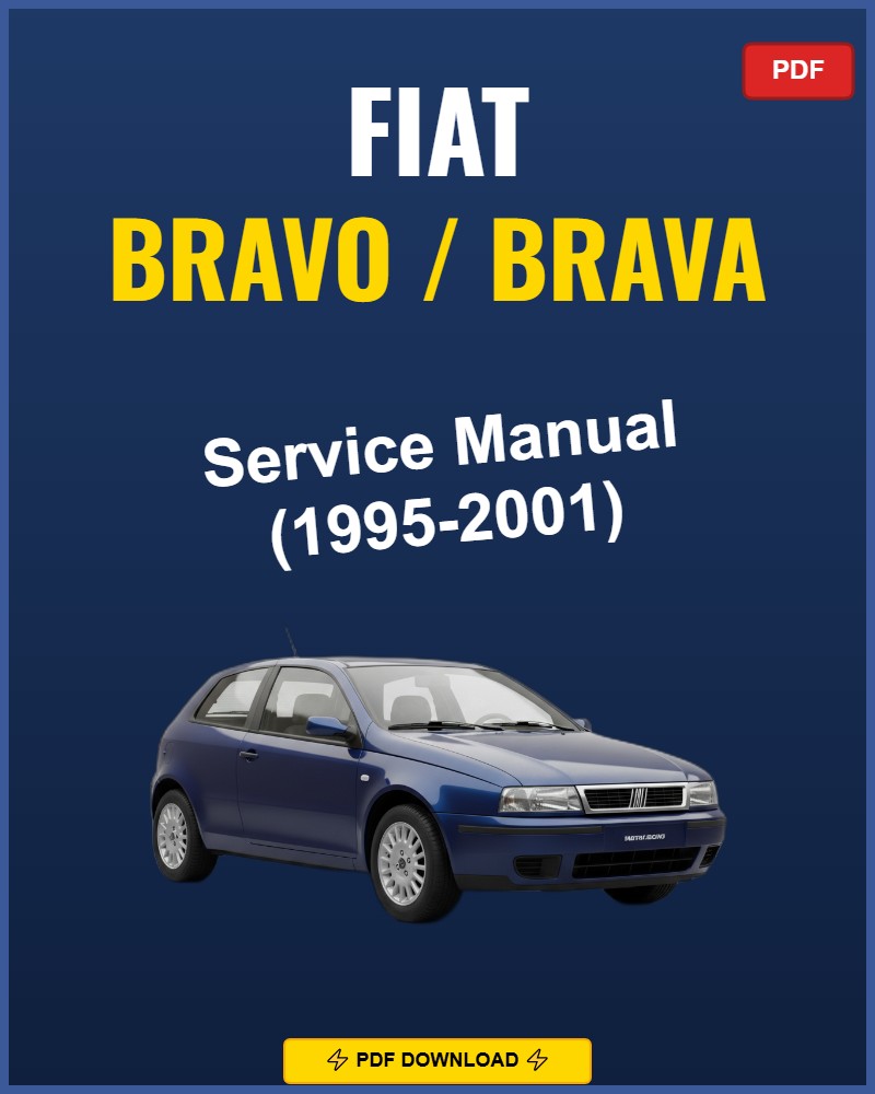 Fiat Bravo / Brava 1995-2001 Repair Workshop Manual | 1995 1996 1997 1998