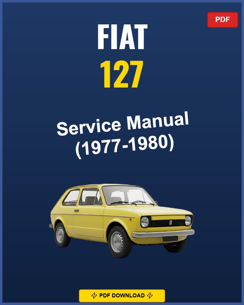 Fiat 127 1977 Repair Workshop Manual | 1977